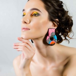 Disc Colorful Earrings