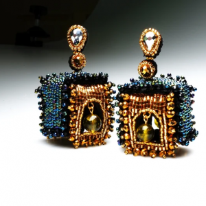 Bird Box Cuckoo Clock Earrings