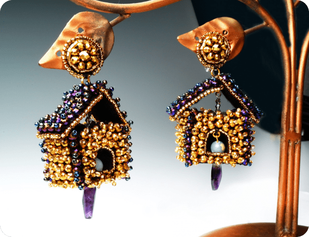 Cuckoo Clock Collection Earrings