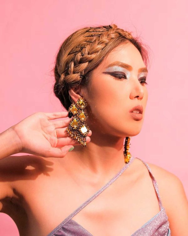 GOLD COSMOS Earrings